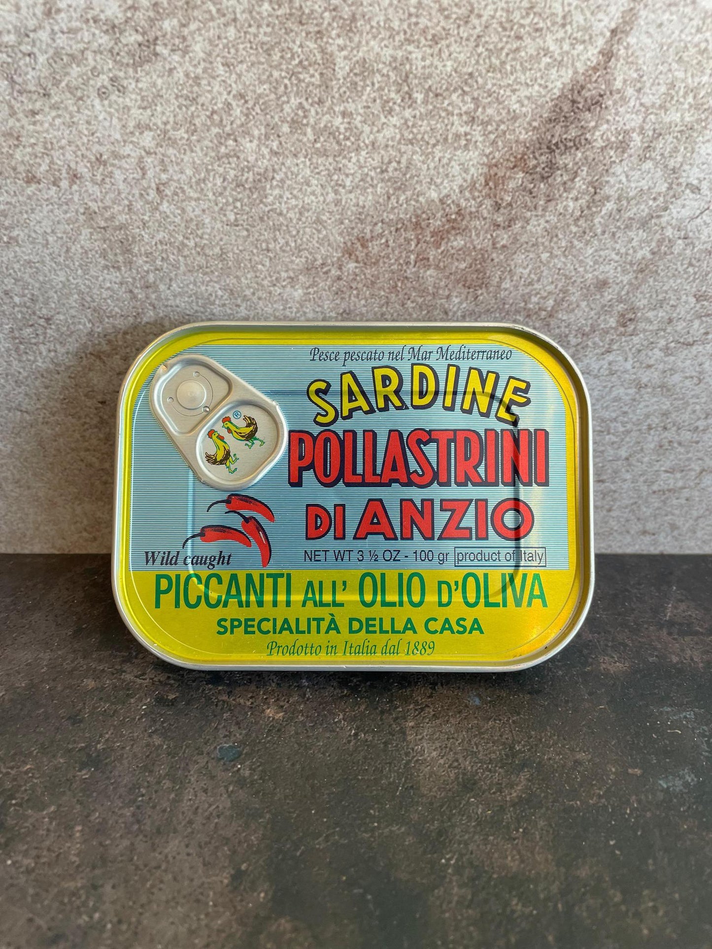 Pollastrini Spiced Sardines in Olive Oil