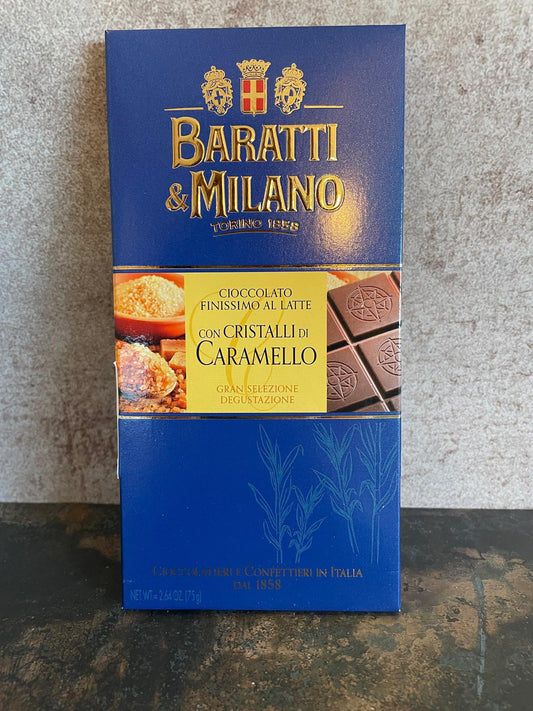 Baratti & Milano Chocolate And Caramel Bar