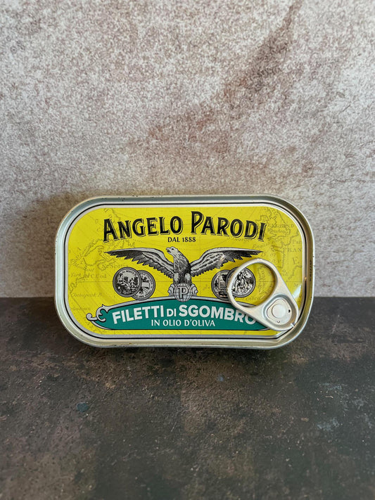 Angelo Parodi Mackerel Fillets in Olive Oil